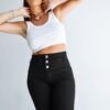 Jean chupin skinny Negro con faja
