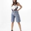 pantalon corto tipo capri /bermuda de mujer talle 38 al 56