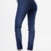 Jeans de Mujer Elastizado Azul Localizado - Talles Grandes Flex Denim - Tiro Alto - Pinzas - Mayorista Fabricación Argentina - Envío a Todo el País Talles 38 al 56 - Comodidad y Estilo