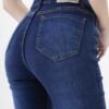 Jeans de mujer tiro alto elastizados FLEX DENIM, talles 38-56. Pinzas en la cola para realzar figura. Tela de alta calidad. Ideal para revendedores. Envíos a todo el país de Argentina
